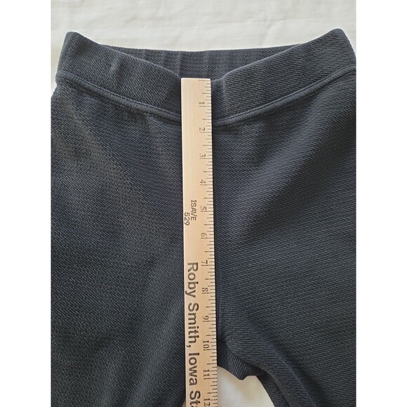 OFFLINE By Aerie | Size Small | PartyFavor Hi-Rise Flare Textured Black Leggings - Picture 7 of 10